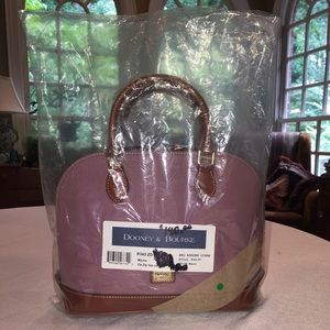 Dooney&bourke zip zip satchel